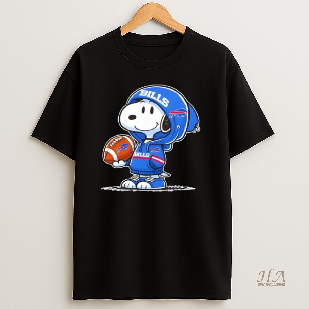 Official Snoopy Wears Buffalo Bills Football T Shirt