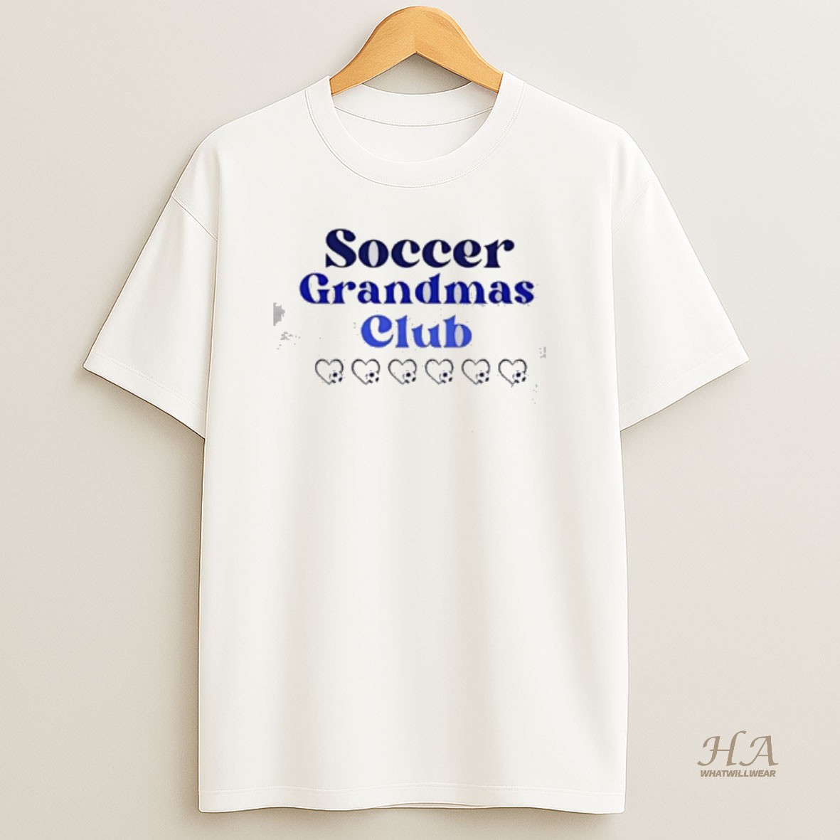 Official Soccer Grandmas Club T Shirt