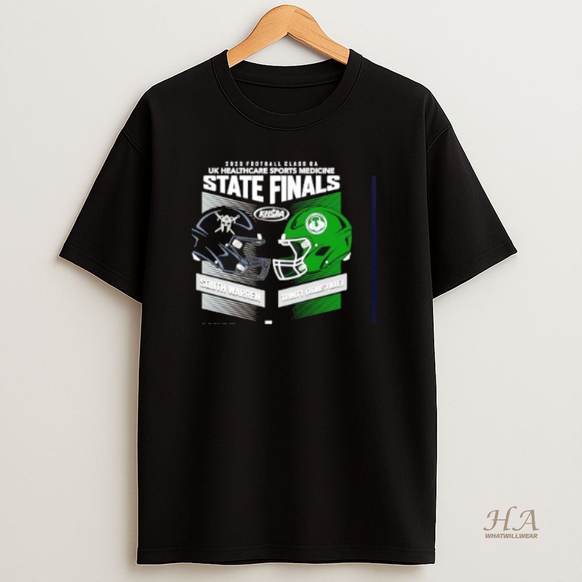 Official South Warren Vs Trinity Louisville 2025 Khsaa Football State Championships Shirt