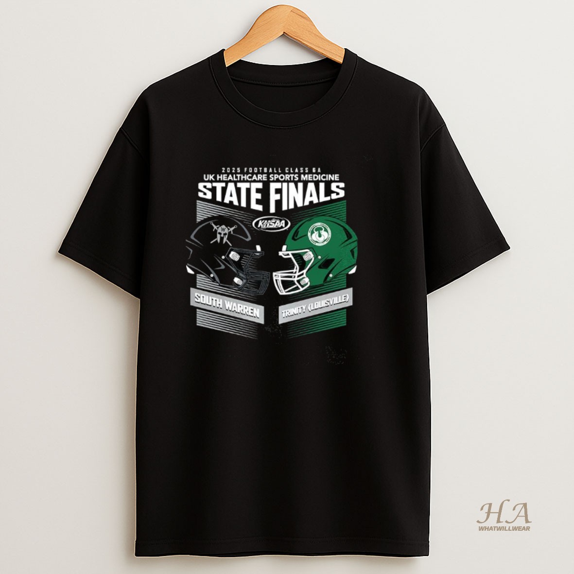 Official South Warren Vs Trinity Louisville 2025 Khsaa Football State Championships T Shirt