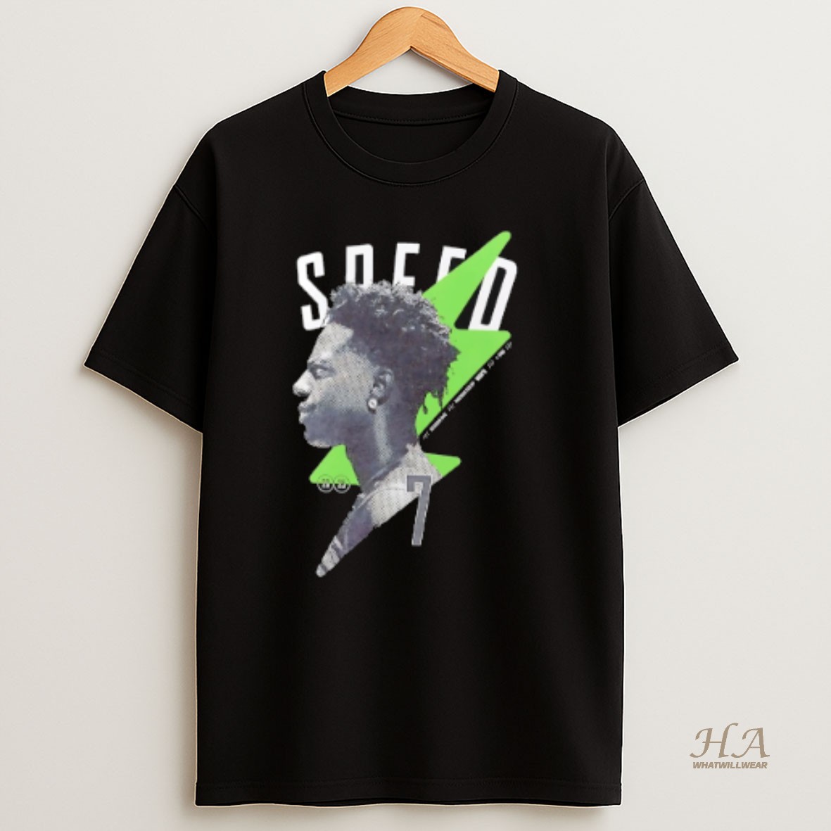Official Speed Goes Season One No 7 Graphic T Shirt