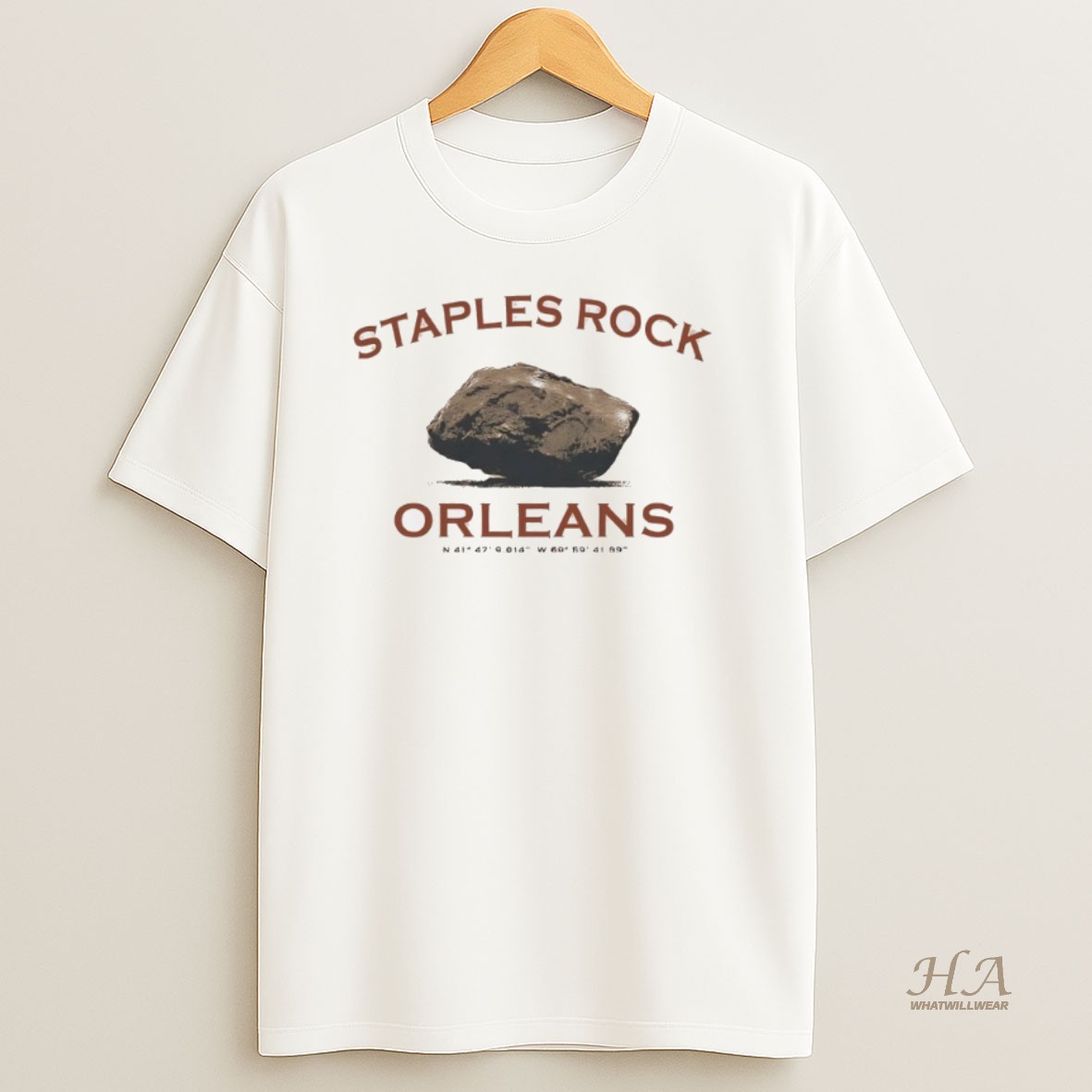 Official Staples Rock Orleans Shirt