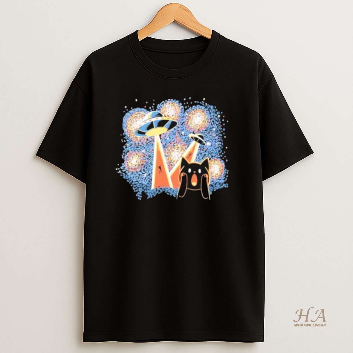 Official Starry Night Aliens Tobe Fonseca Stylish T Shirt