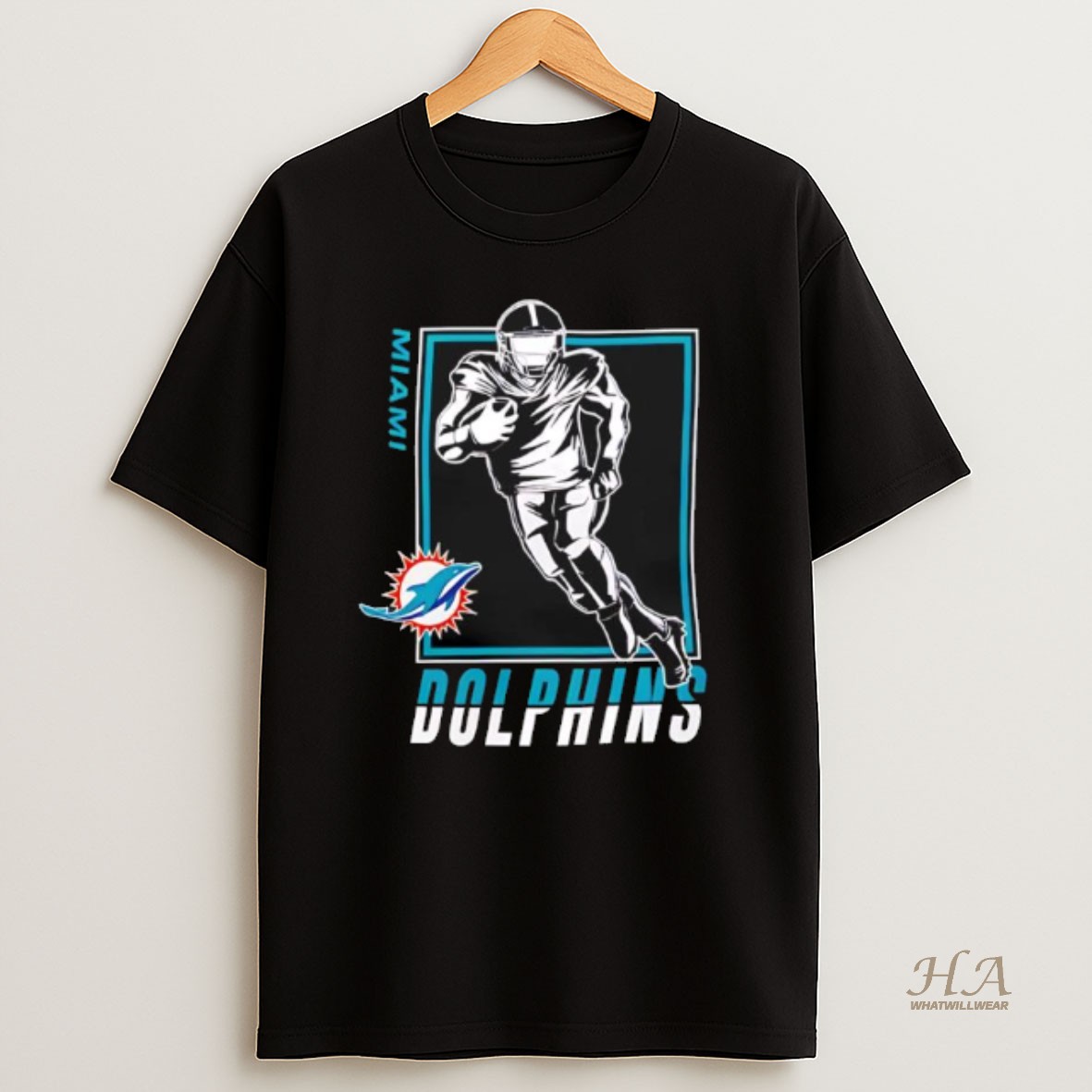 Official Starter Miami Dolphins Player Grid T Shirt