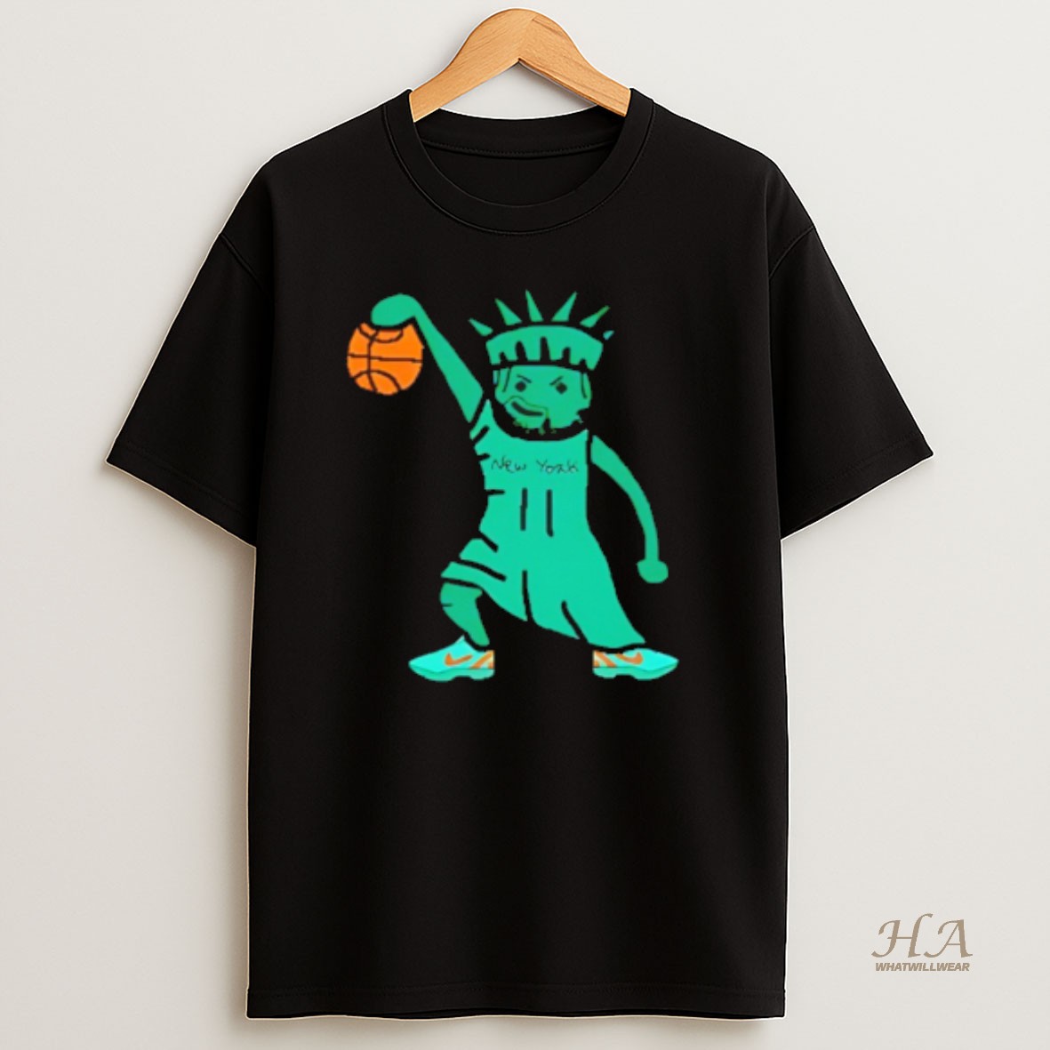 Official Statue Of Jalen Brunson In Vegas 40 Points Nba Cup Semi Finals T Shirt