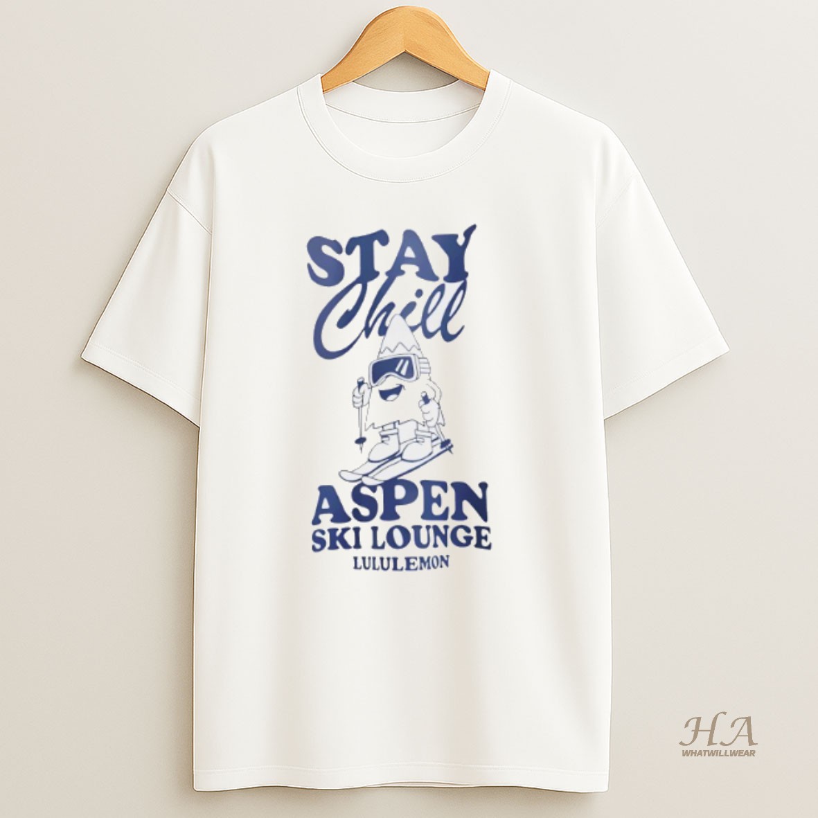 Official Stay Chill Aspen Ski Lounge Lululemon Shirt