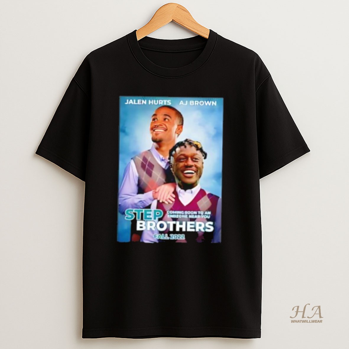 Official Step Brothers Jalen Hurts Aj Brown Stylish Shirt