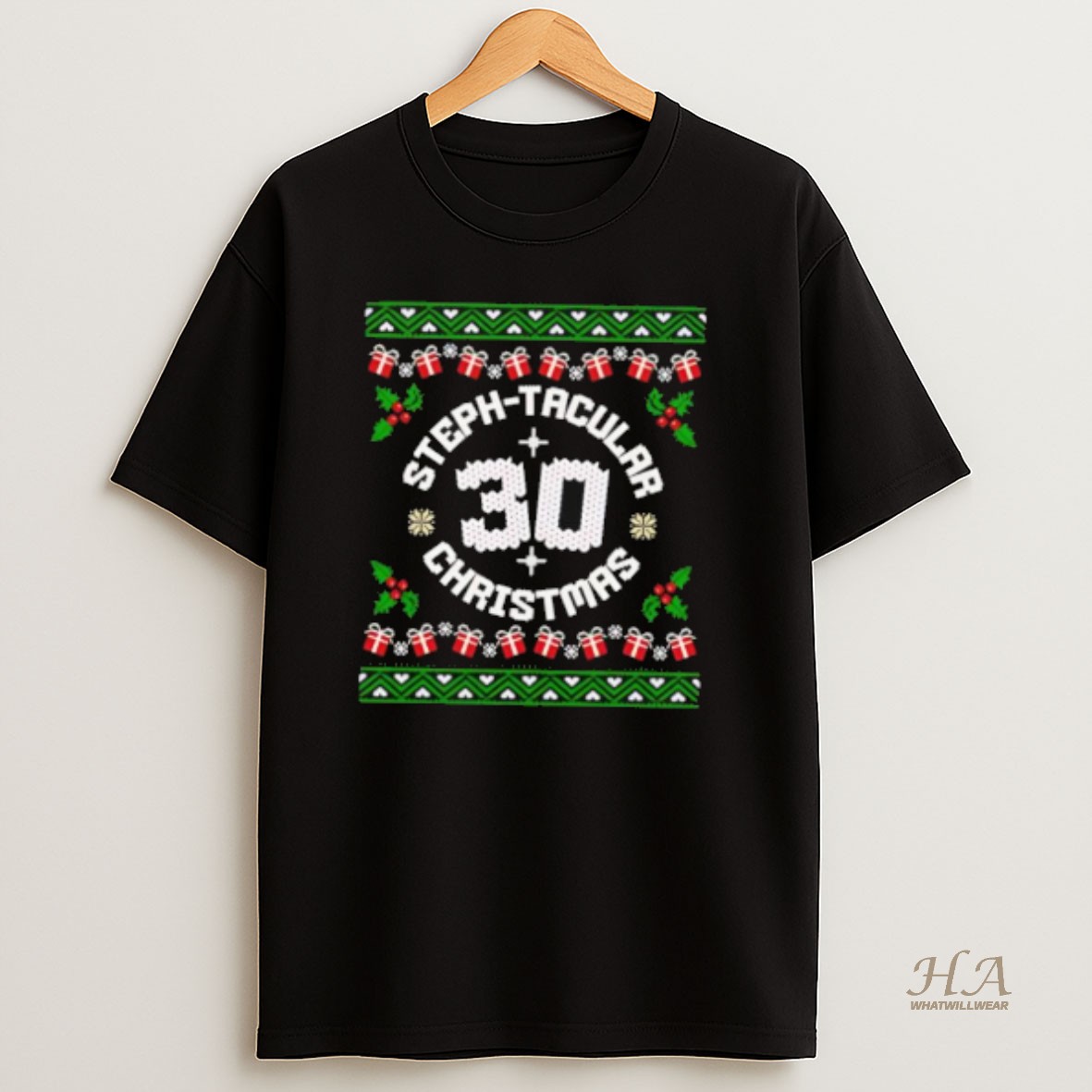 Official Steph Curry 30 Christmas Ugly Christmas T Shirt