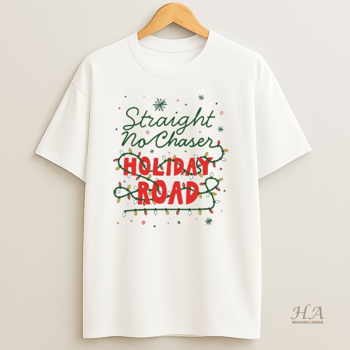 Official Straight No Chaser Holiday Road T Shirt