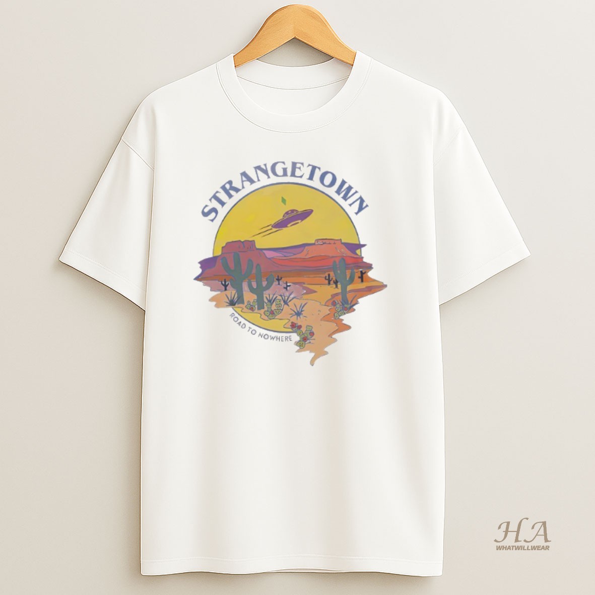 Official Strange Town Road To Nowhere Shirt