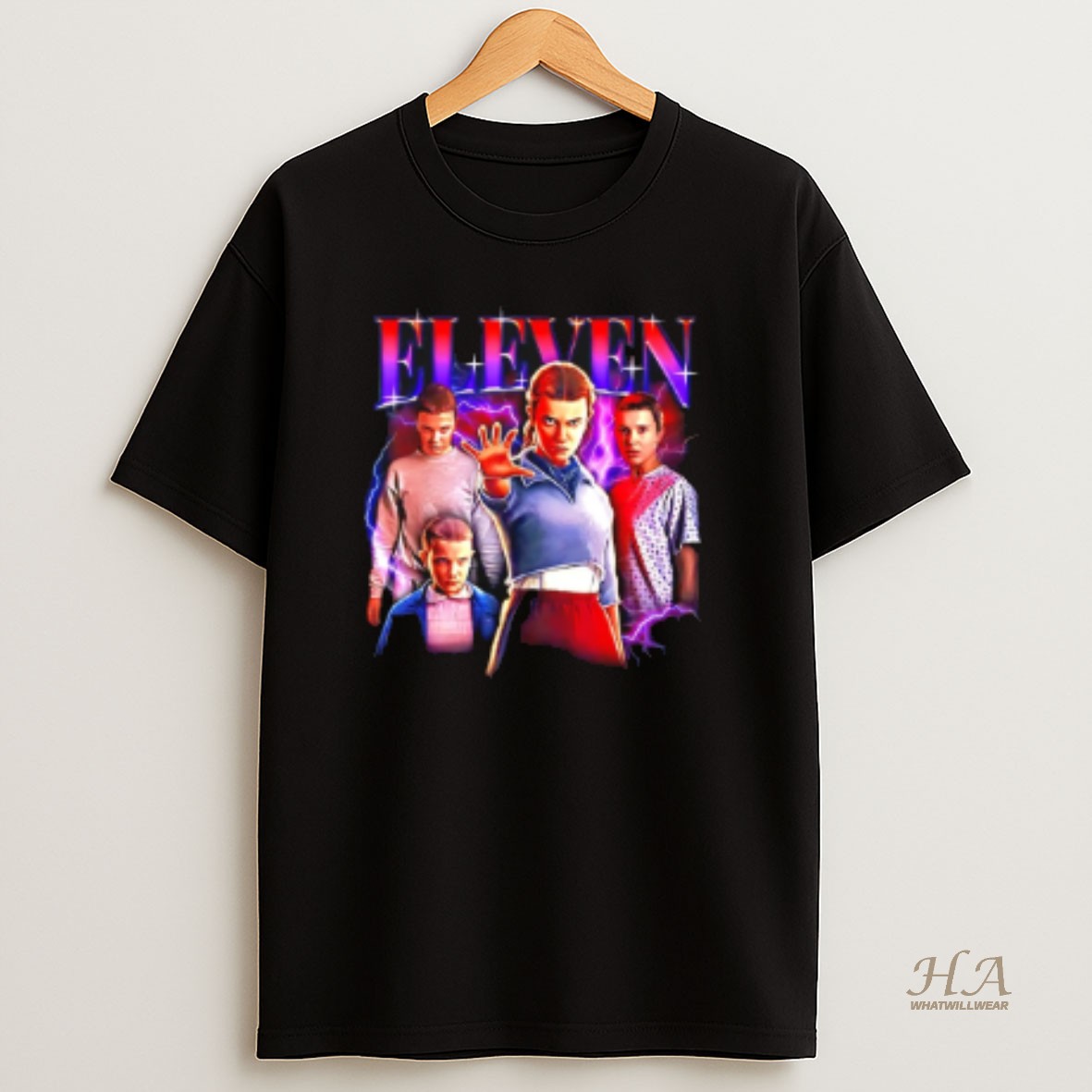 Official Stranger Things Eleven Graphic T Shirt