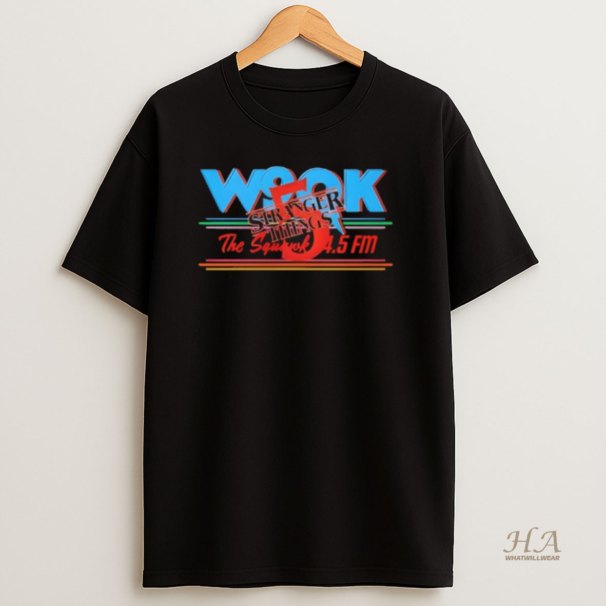 Official Stranger Things Season 5 Dustin Wsqk 4 T Shirt