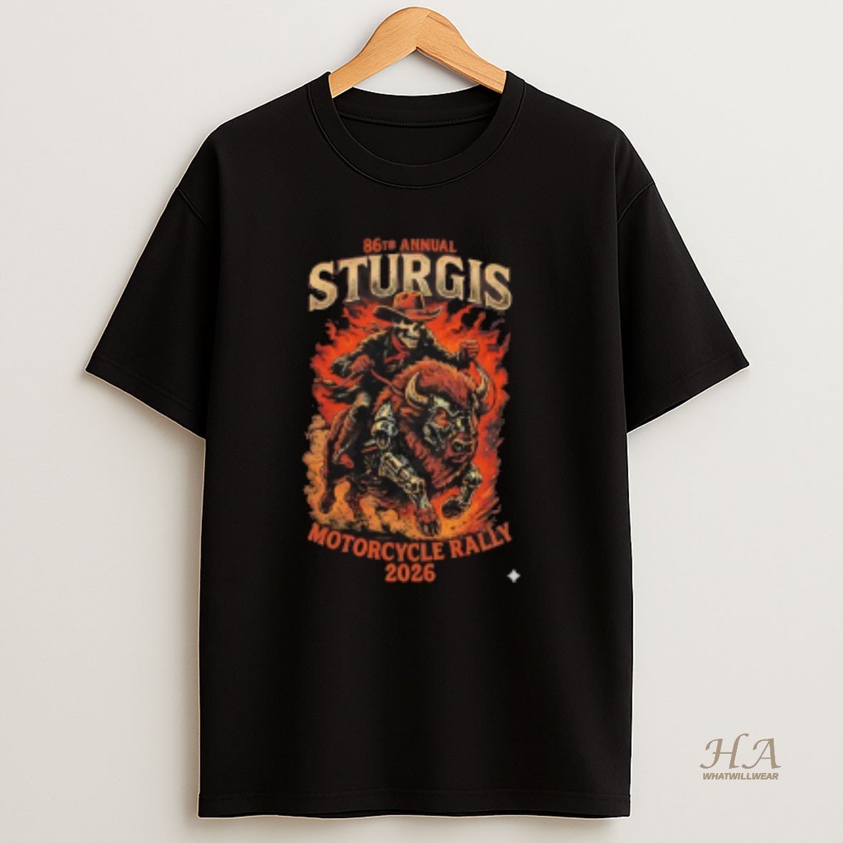 Official Sturgis Sturgis Iron Bison 86th Anniversary 2026 T Shirt