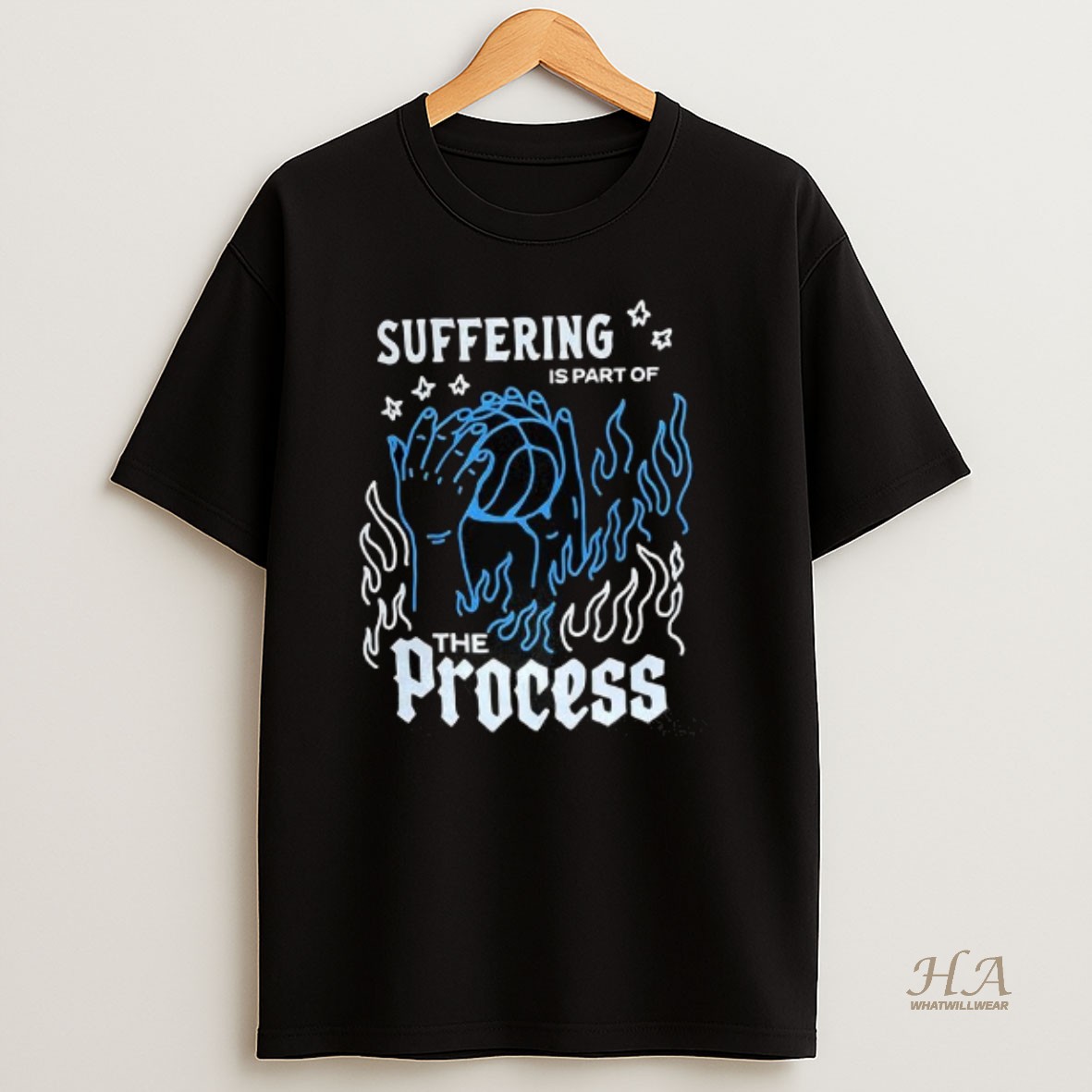 Official Suffering Is Part Of The Process T Shirt