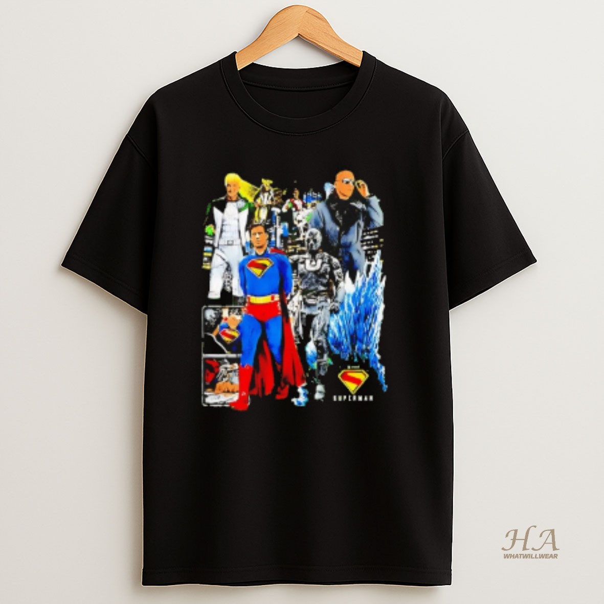 Official Superman Characters Movie 2025 T Shirt