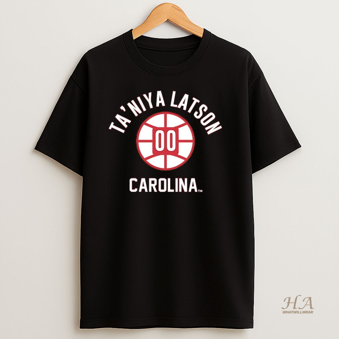 Official Taniya Latson Hoops South Carolina Gamecocks Shirt