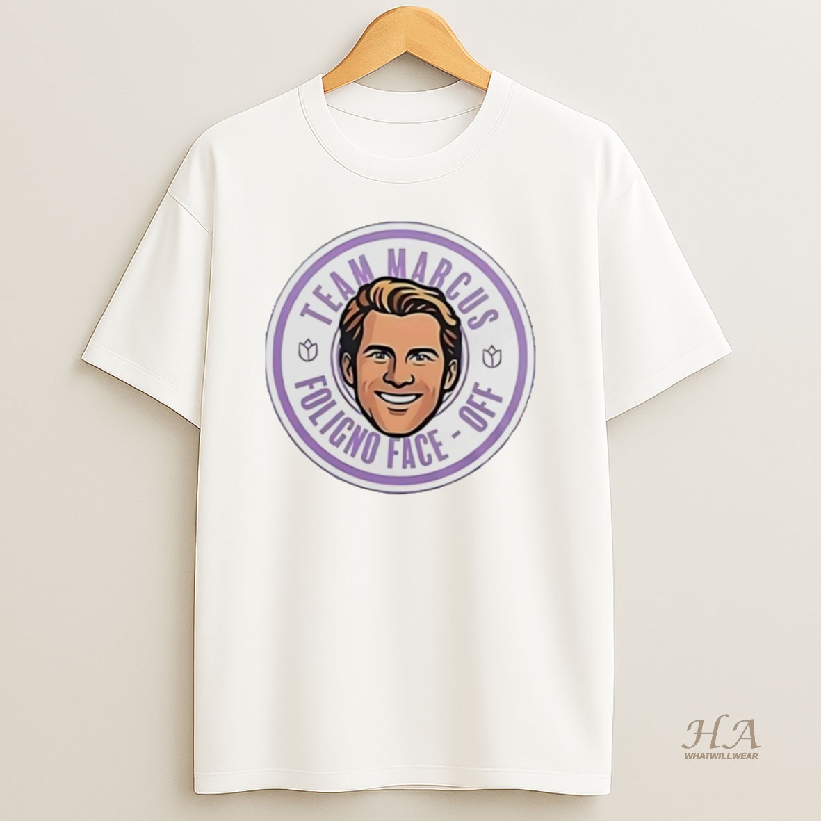 Official Team Marcus Foligno Face Off Shirt