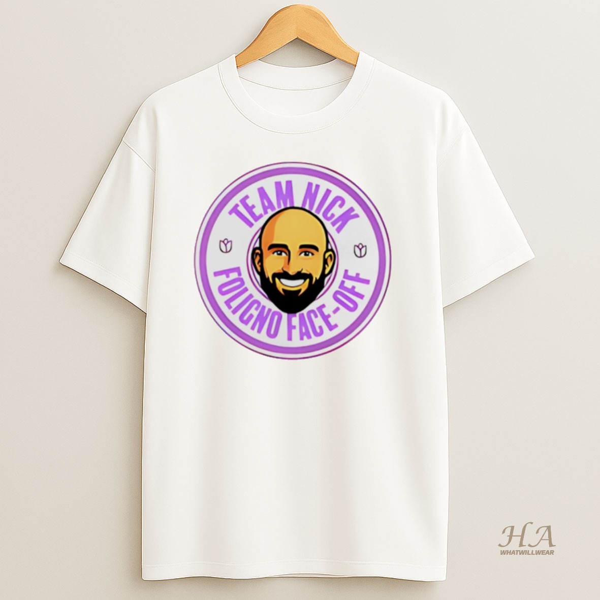 Official Team Nick Foligno Face Off Shirt