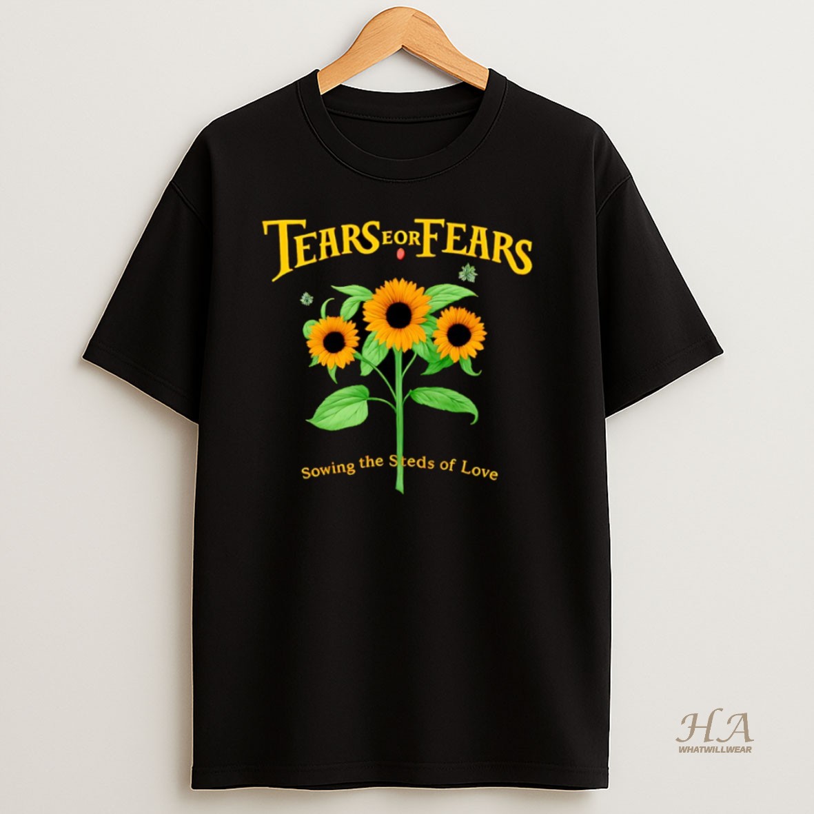 Official Tears For Fears Sowing The Seeds Of Love T Shirt