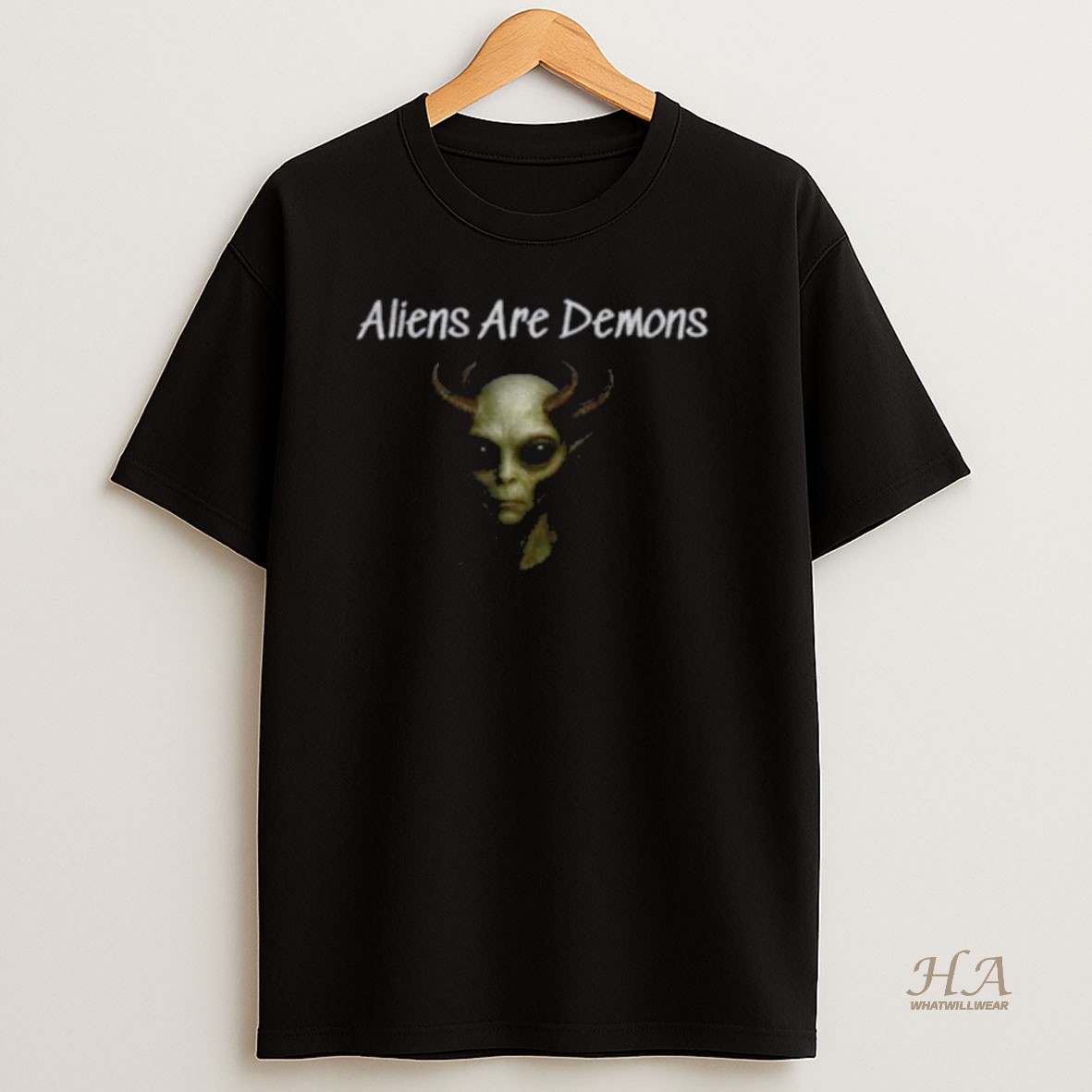 Official Ted Logan Aliens Are Demons T Shirt