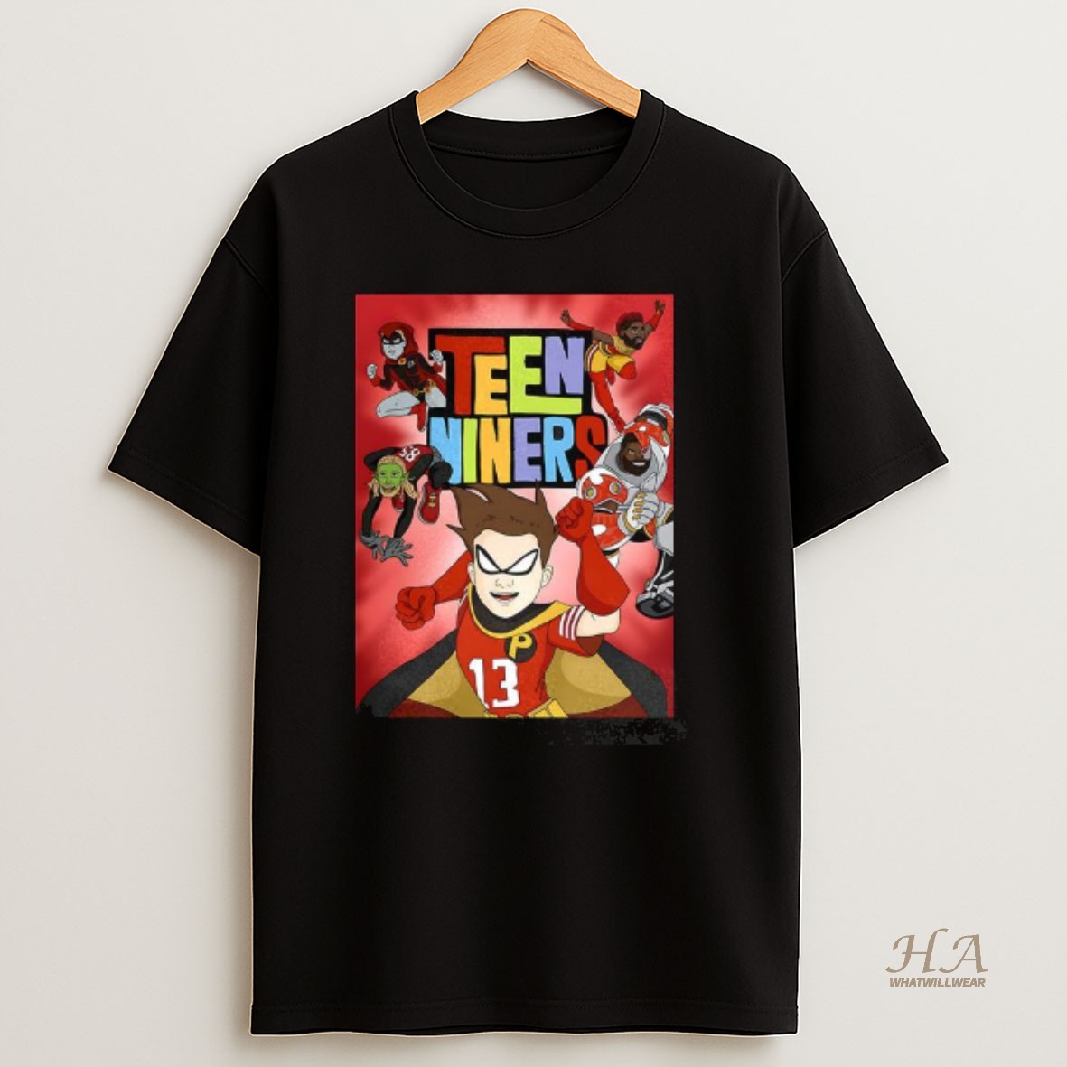 Official Teen Niners The Titans T Shirt