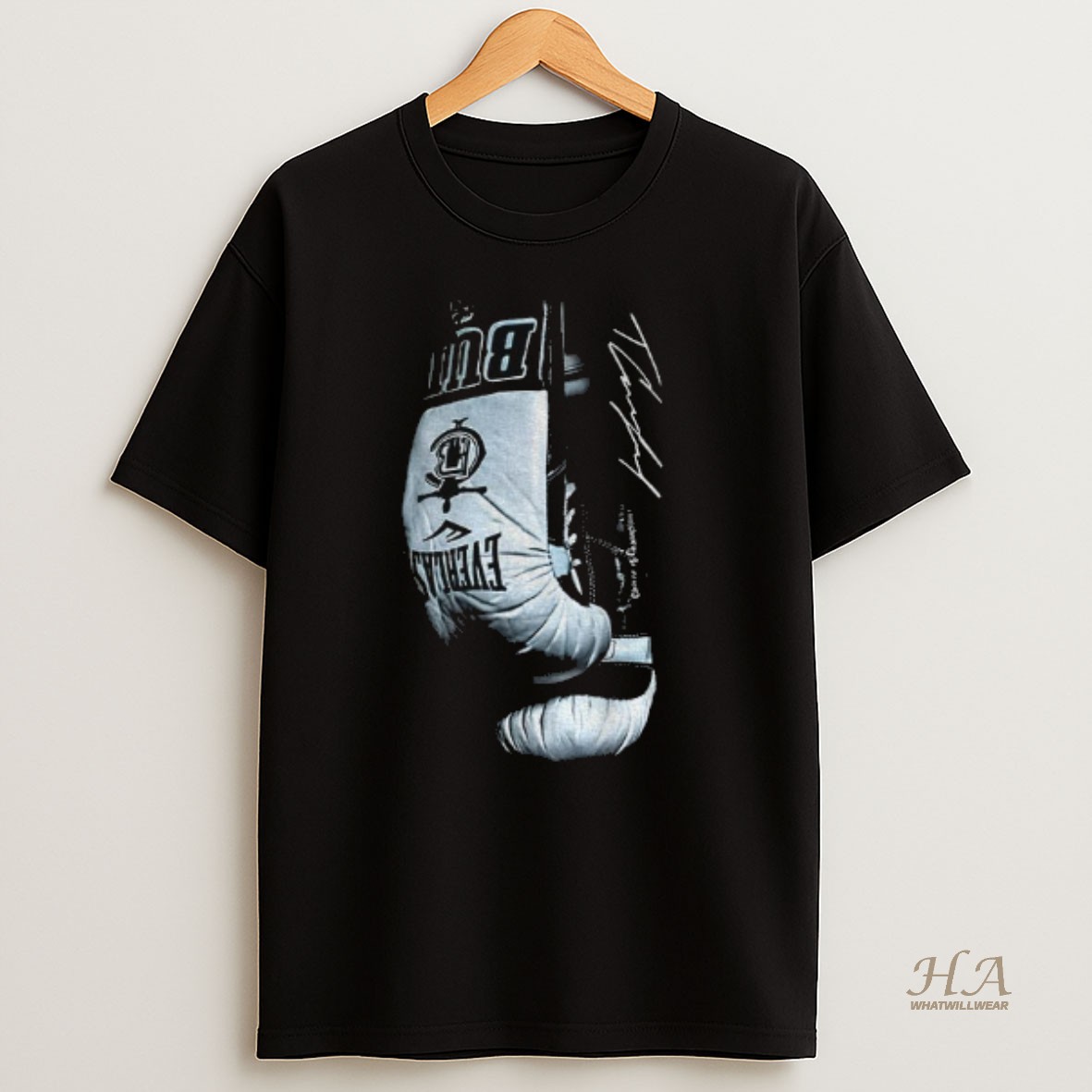 Official Terence Crawford Bud Everlast Choice Of Champions Signature T Shirt