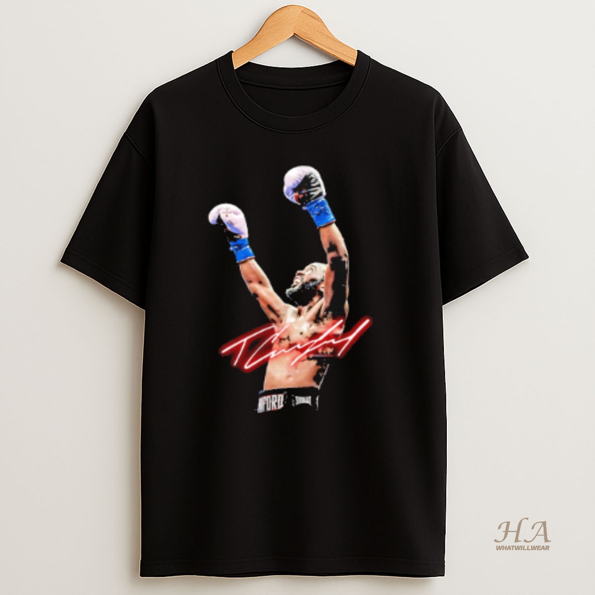 Official Terence Crawford Undisputed Signature Graphic T Shirt