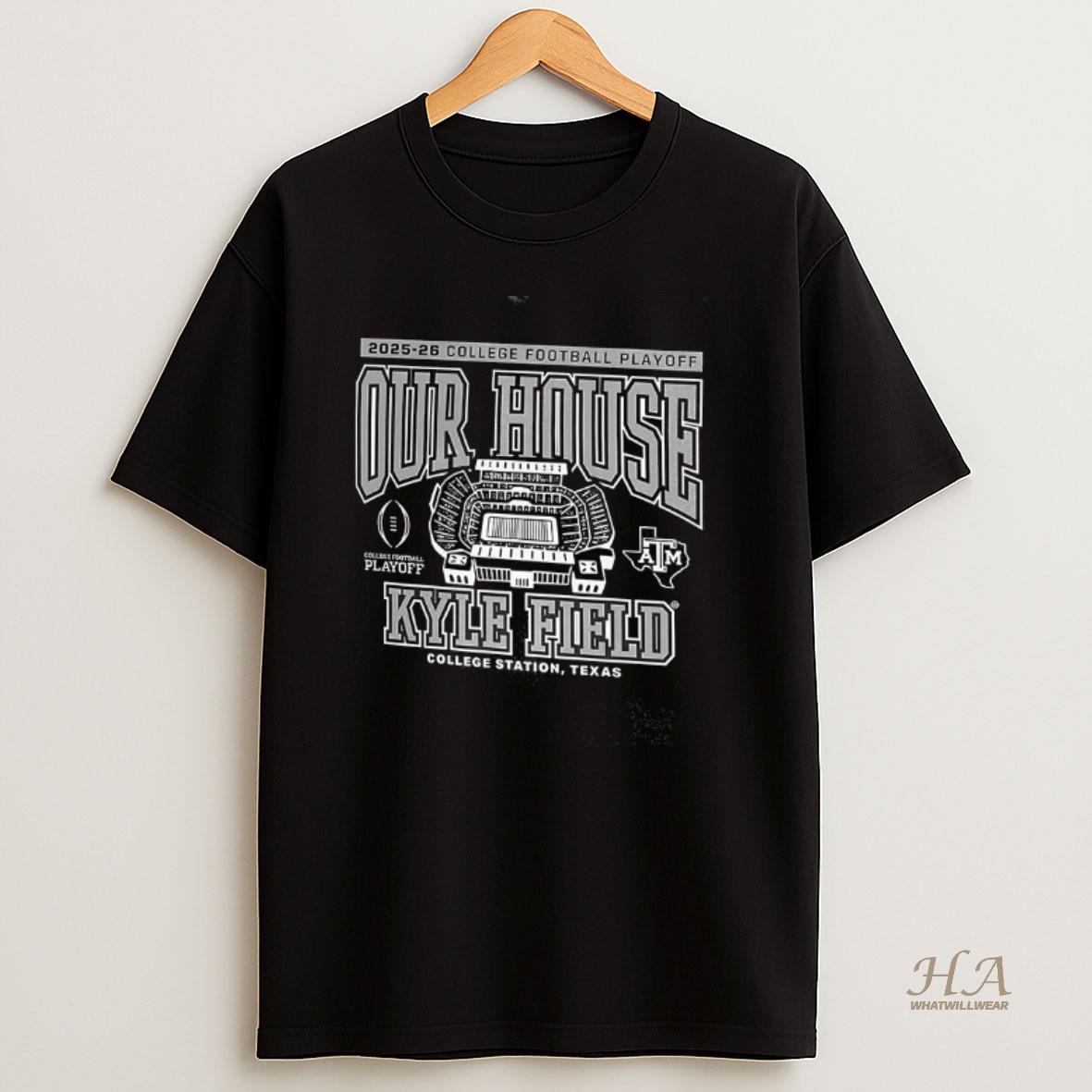 Official Texas Am 2025 College Football Playoff Our House T Shirt