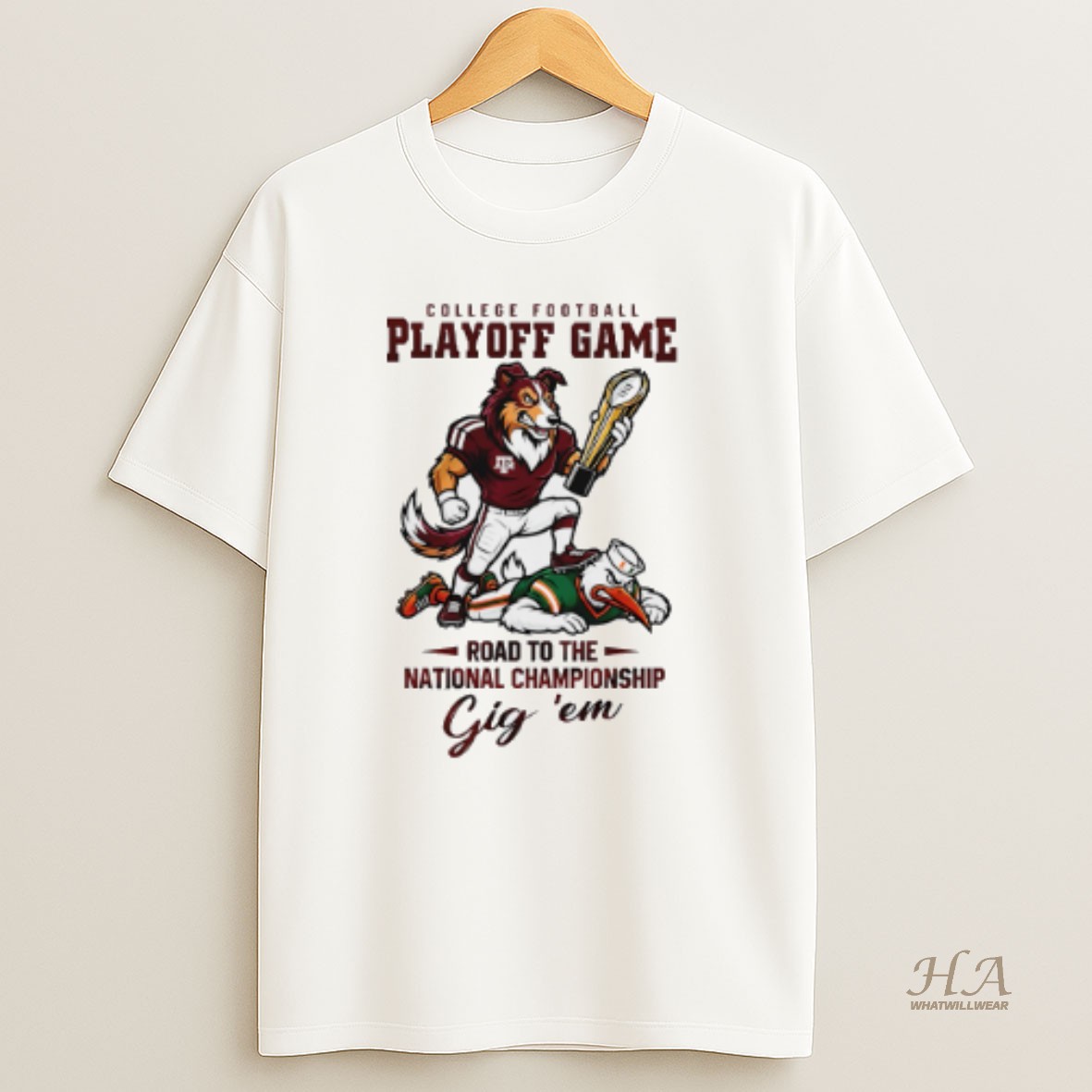 Official Texas Am Aggies 2025 26 Cfp Road To The National Championship Gig Em T Shirt