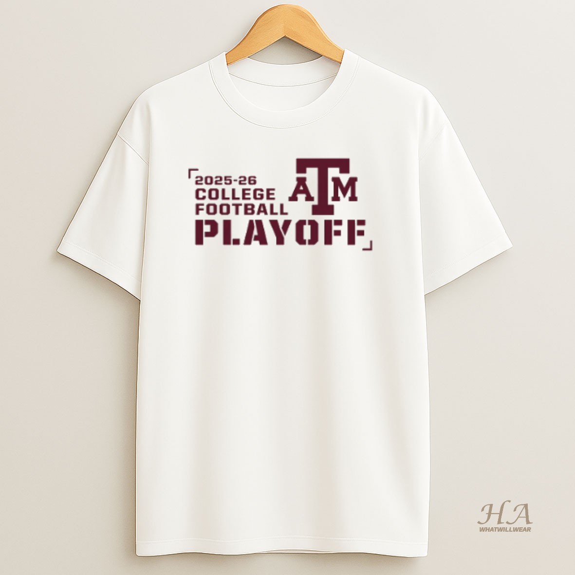 Official Texas Am Aggies 2025 26 College Football Playoff Cfp Classic Shirt
