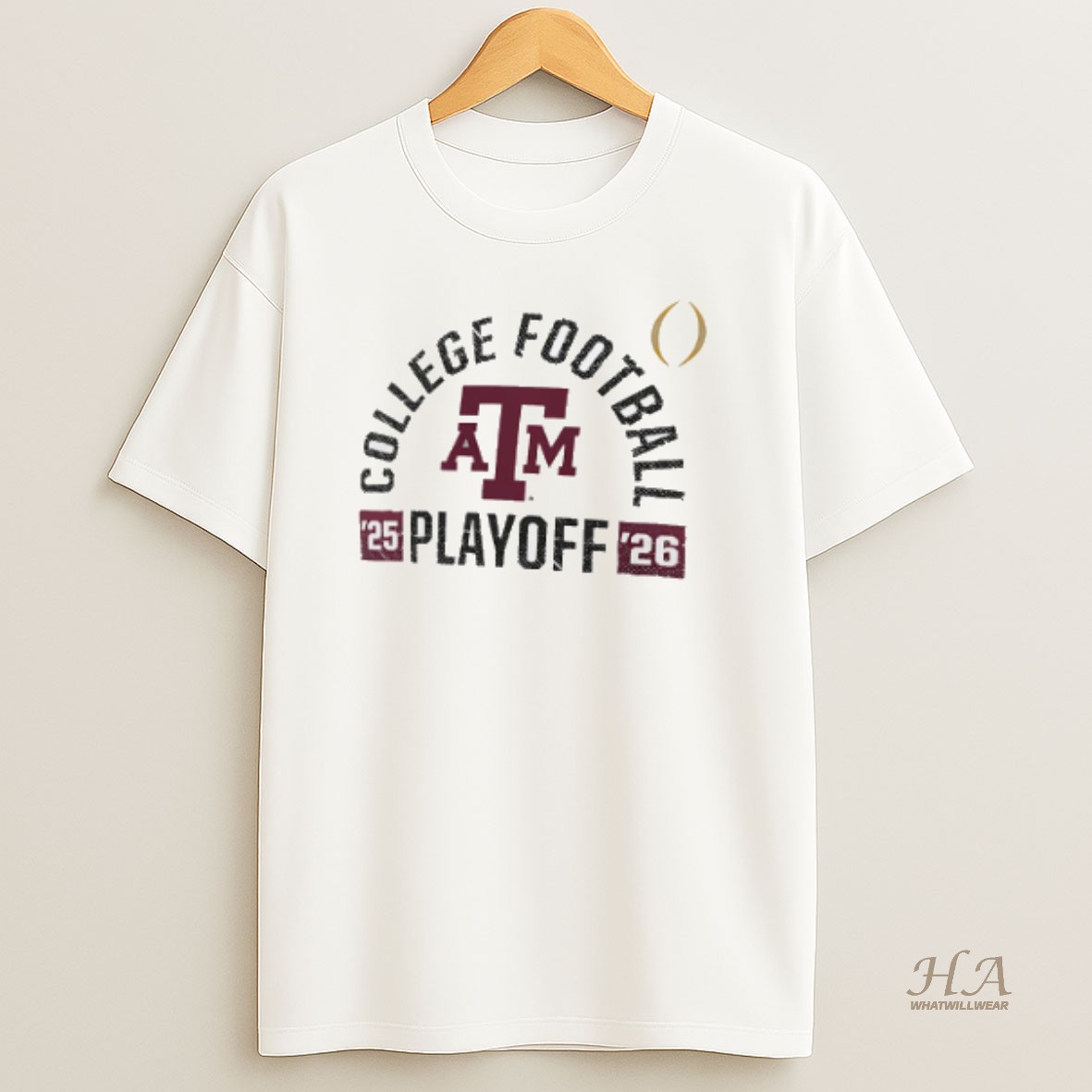 Official Texas Am Aggies 2025 26 College Football Playoff Touchdown Glory Shirt