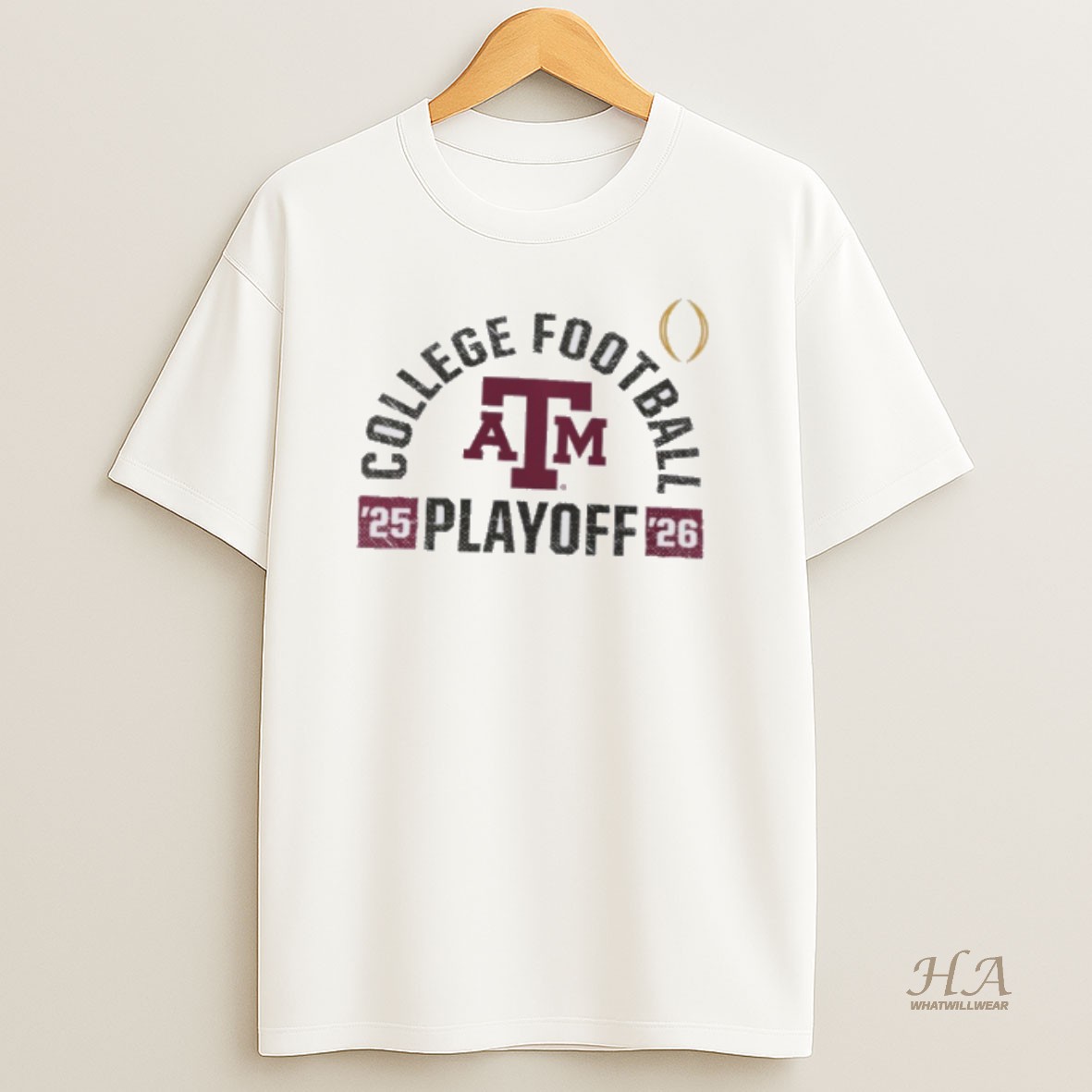 Official Texas Am Aggies 2025 26 College Football Playoff Touchdown Glory T Shirt