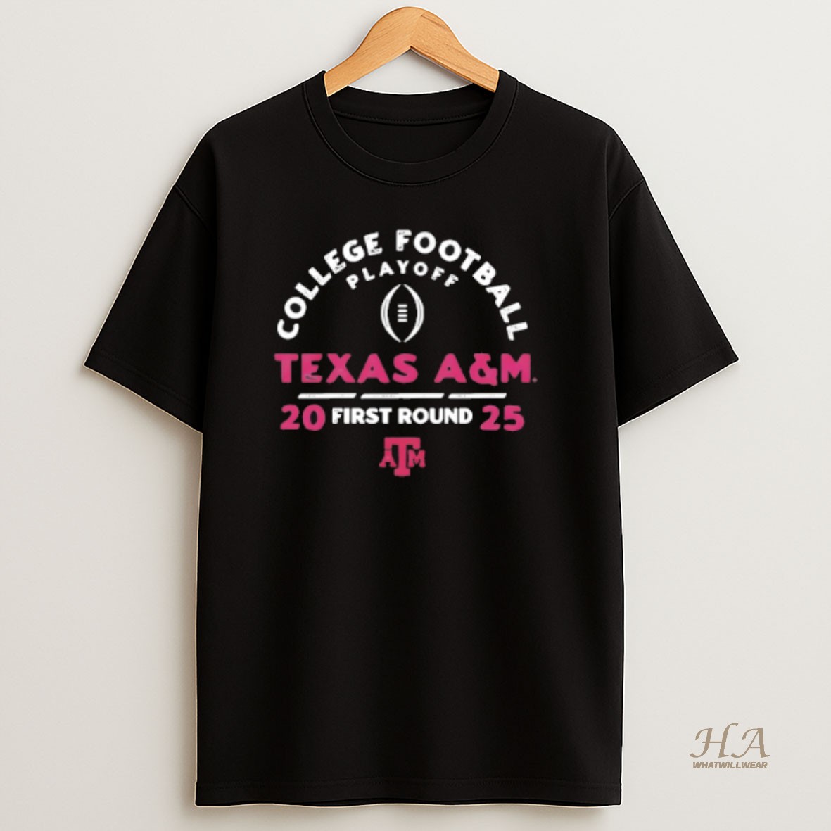 Official Texas Am Aggies College Football Playoff 2025 26 First Round Shirt