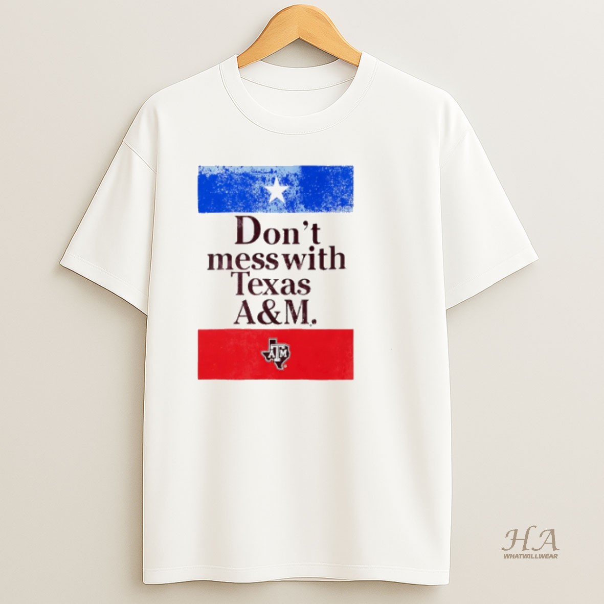 Official Texas Am Aggies Dont Mess With Aggie Flag Shirt