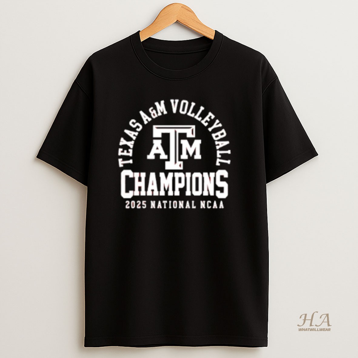Official Texas Am Aggies Volleyball 2025 National Champions Classic T Shirt