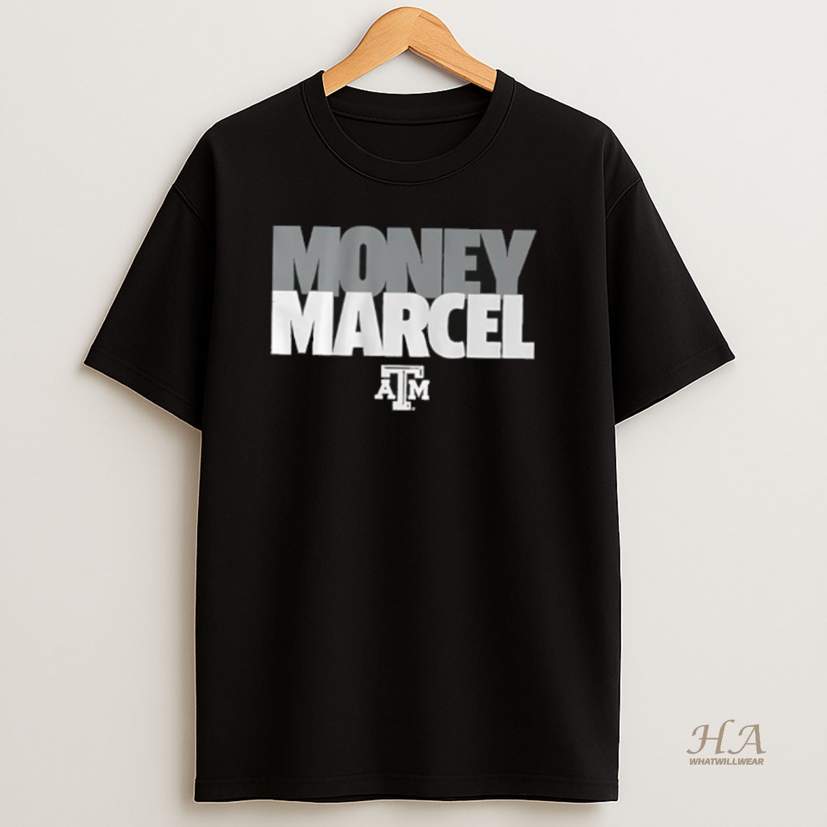 Official Texas Am Football Money Marcel Reed T Shirt