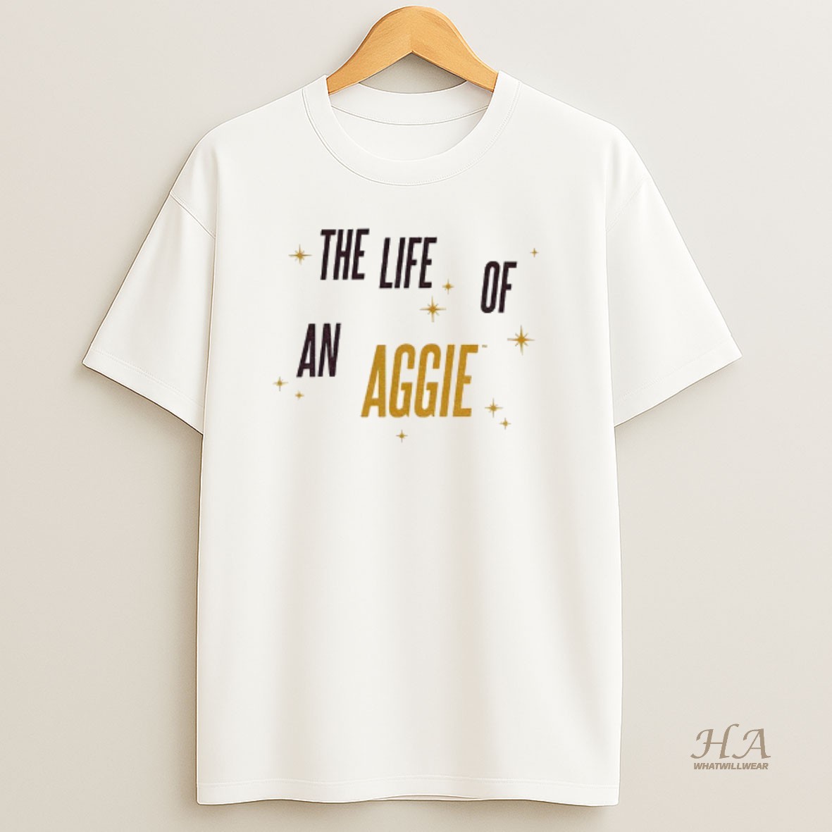 Official Texas Am The Life Of An Aggie The Show Girls T Shirt