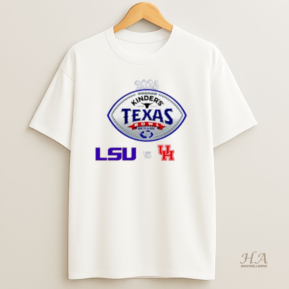 Official Texas Bowl 2025 Lsu Vs Houston Shirt