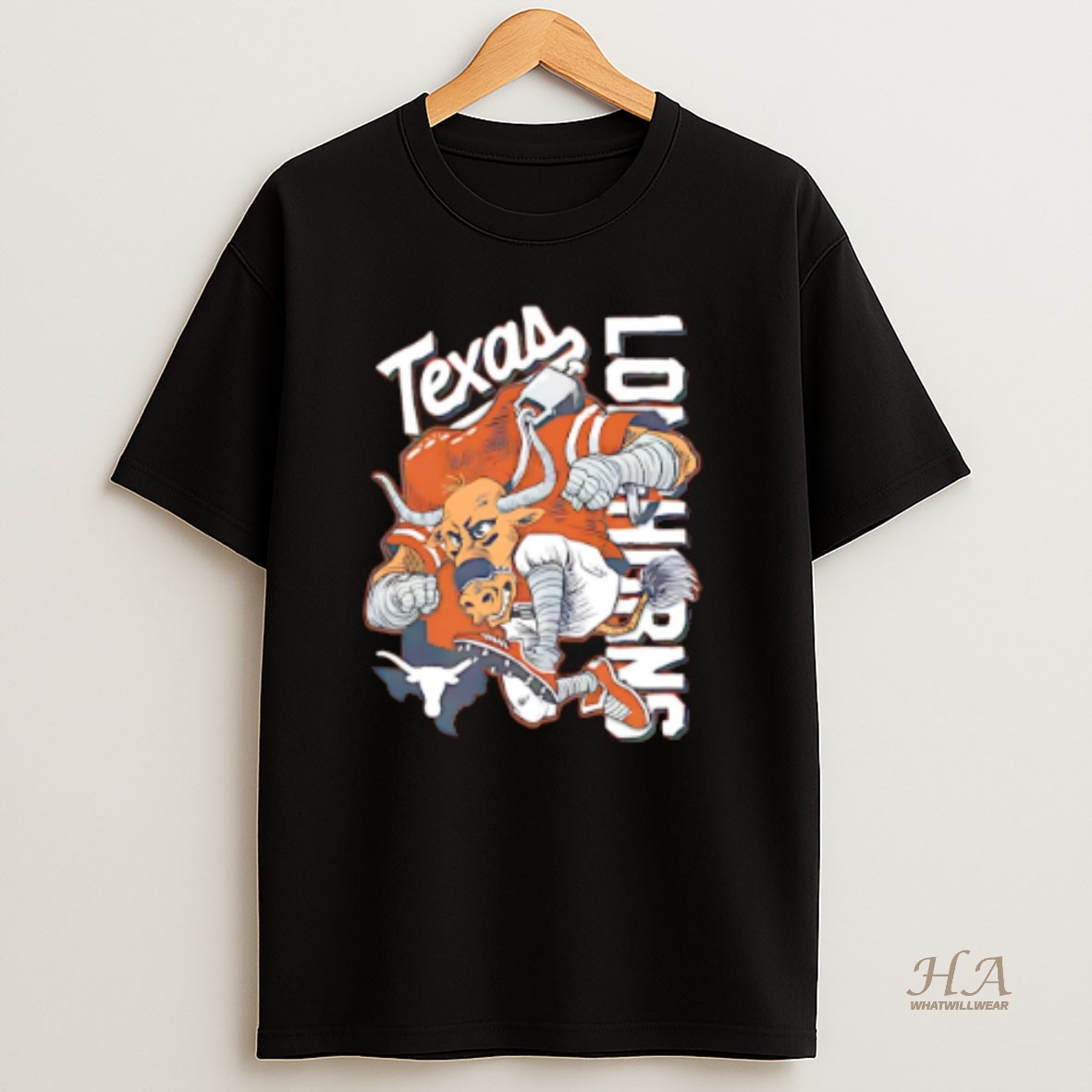Official Texas Longhorns Mascot Running 26 T Shirt