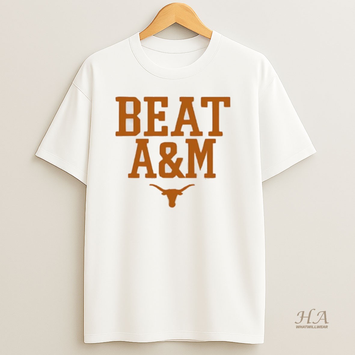 Official Texas Longhorns Beat Am Aggies T Shirt