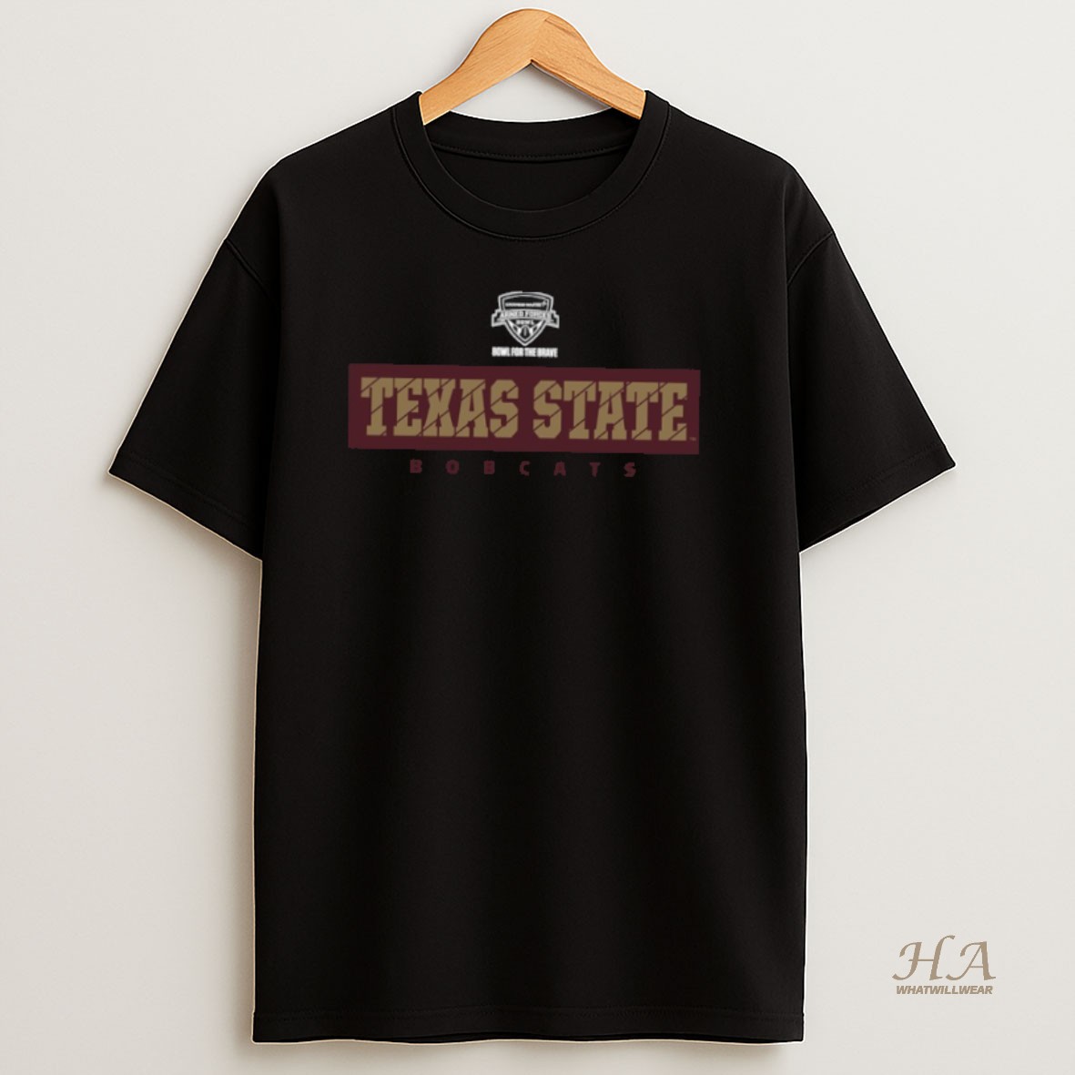 Official Texas State Bobcats 2026 Lockheed Martin Armed Forces Bowl Shirt