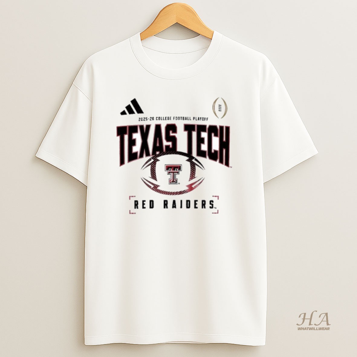 Official Texas Tech Red Raider 2025 26 College Football Playoff Participant Shirt