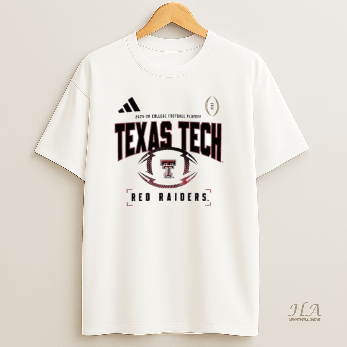 Official Texas Tech Red Raider 2025 26 College Football Playoff Participant T Shirt