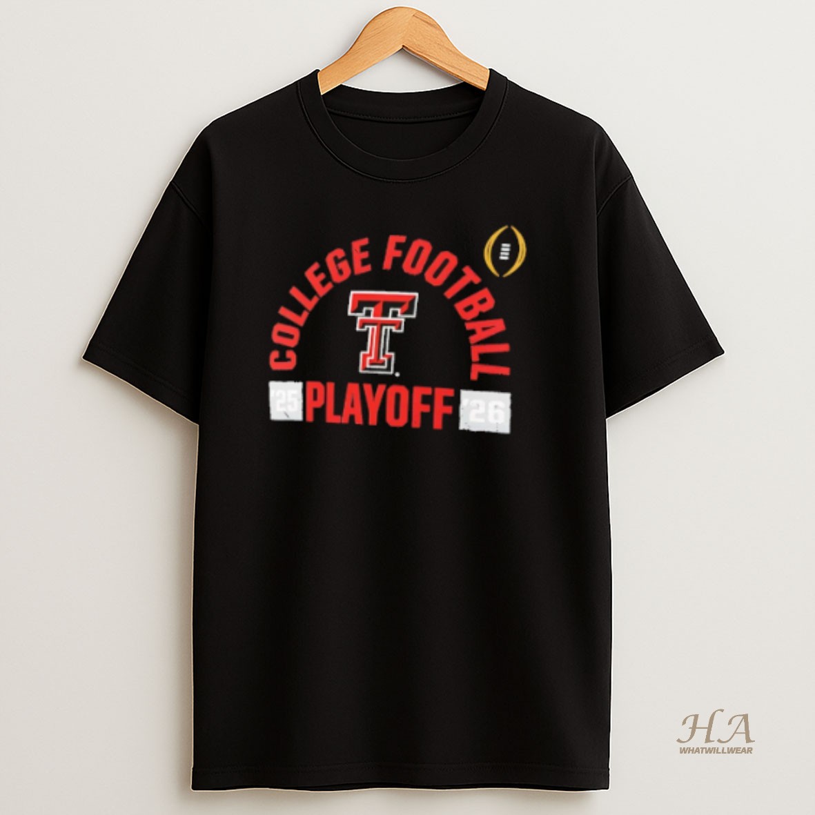 Official Texas Tech Red Raiders 2025 26 College Football Playoff Touchdown Shirt