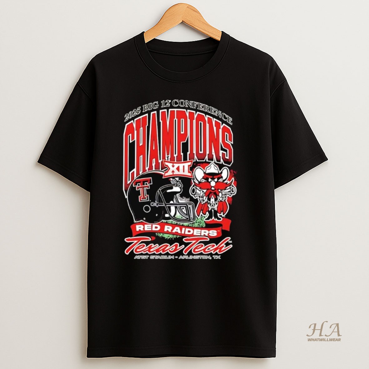 Official Texas Tech Red Raiders 2025 Big 12 Conference Champions Shirt