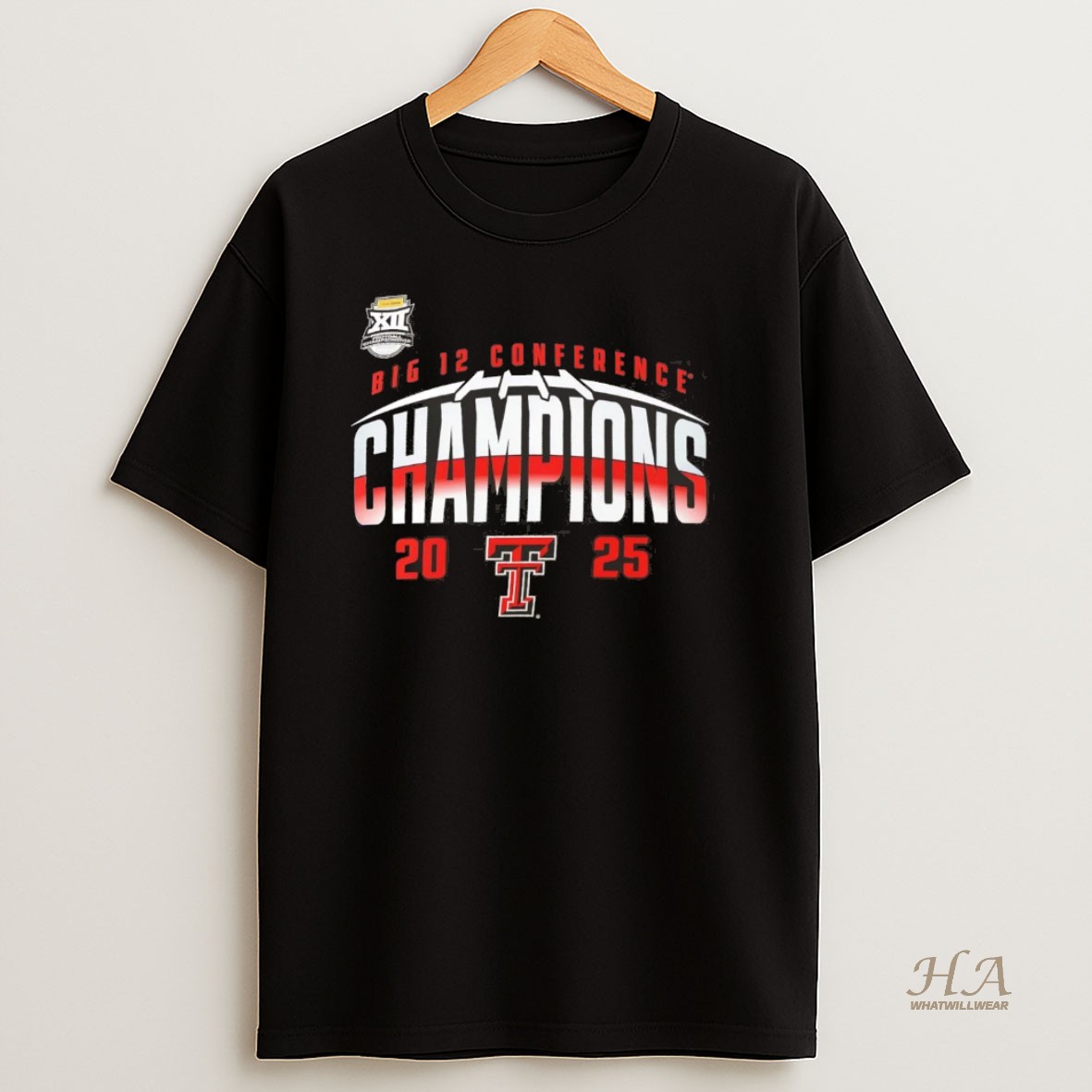 Official Texas Tech Red Raiders 2025 Big 12 Conference Champions Chriast Shirt