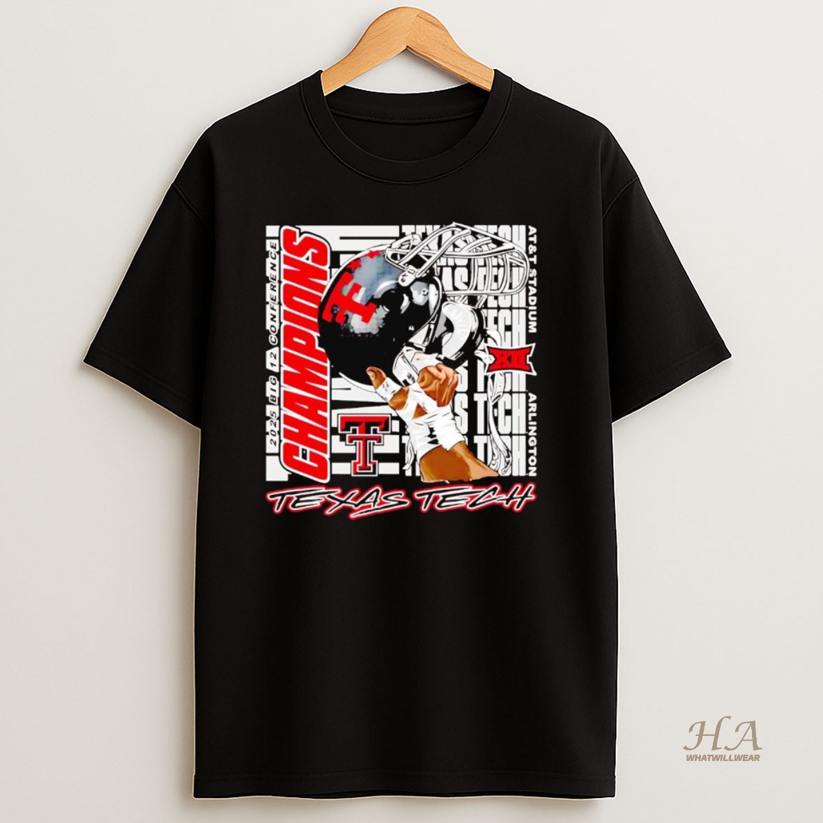 Official Texas Tech Red Raiders 2025 Big 12 Conference Champions T Shirt
