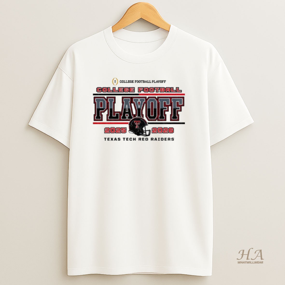Official Texas Tech Red Raiders Big 12 Football Champions Cfp Speed Helmet T Shirt