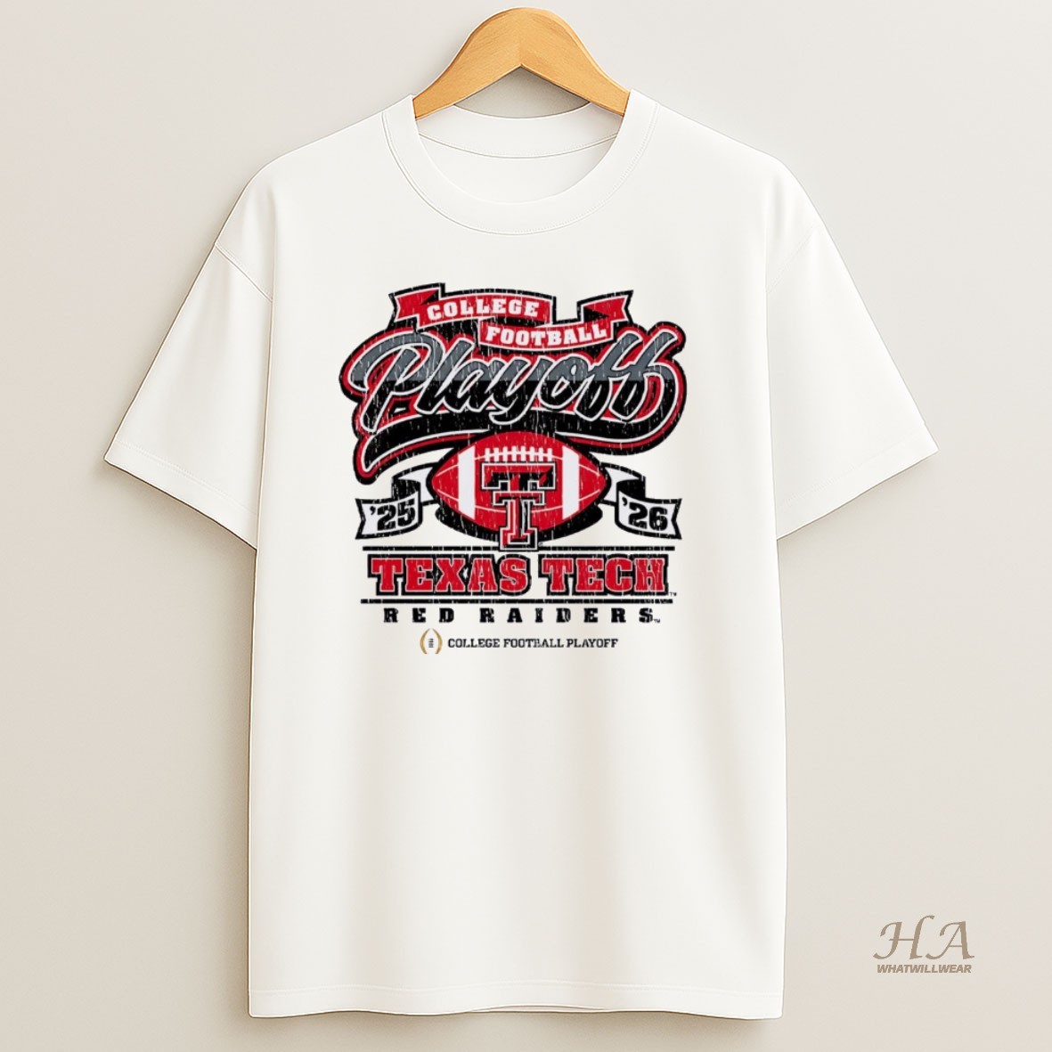 Official Texas Tech Red Raiders Football 2025 26 Cfp Christmas Shirt