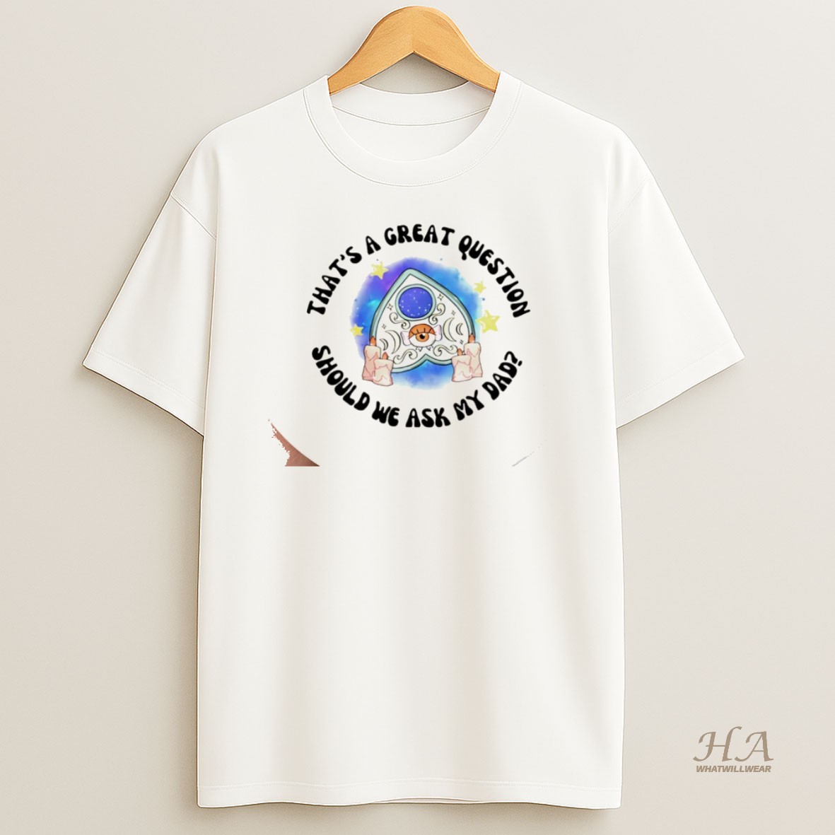 Official Thats A Great Question Should We Ask My Dad Christmas Shirt